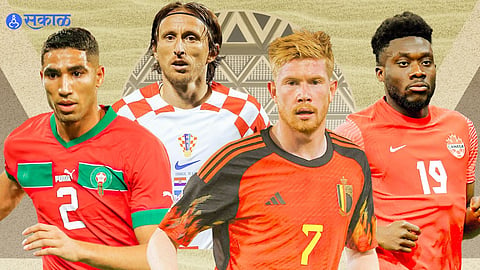 Croatia-Belgium and Morocco-Canada in Group F