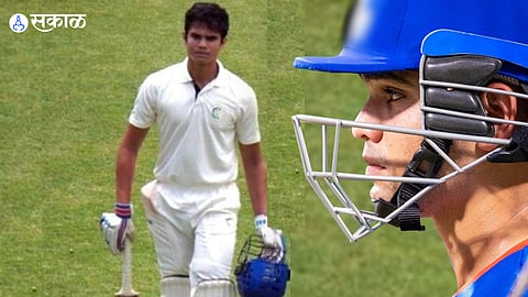 Arjun Tendulkar: रणजी पदार्पणातच अर्जुन तेंडुलकरने केला धमाका; ठोकले धडाकेबाज अर्धशतक