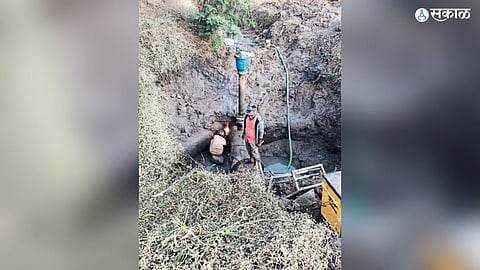water pipe line 