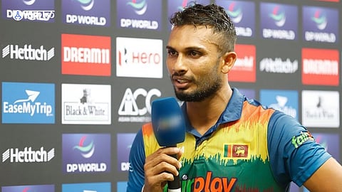 Dasun Shanaka last five T20I knocks vs India 