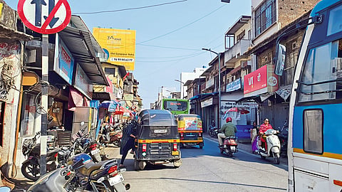 Motorists are risking their lives when plying the road between Ashok Pillar and Sunday Karanja.