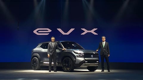 auto expo 2023 maruti first electric suv Maruti eVX unveiled check details here  