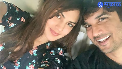 Sushant Singh Rajput and Rhea Chakraborty 