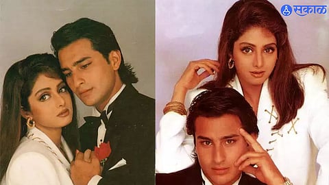 Saif Ali Khan and Sridevi