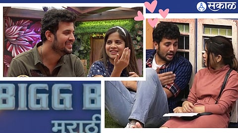 prasad jawade and amruta deshmukh dance together for Bigg Boss Marathi 4 finale 