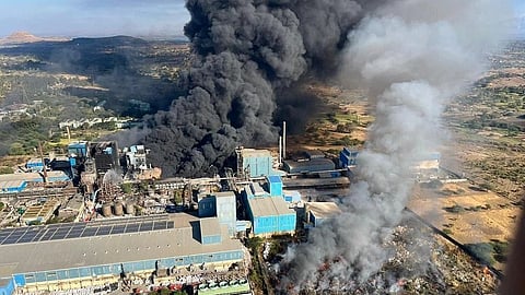 Jindal Fire Accidnt
