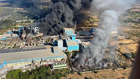 Jindal Fire Accidnt