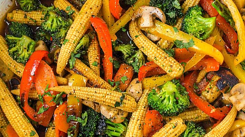 stir fried vegetables 