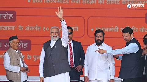 PM Narendra Modi in Mumbai