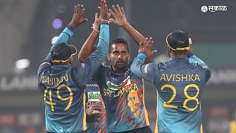 Sri Lanka's quest for direct Cricket odi World Cup qualification 2023 takes a hit after point loss cricket news in marathi kgm00
