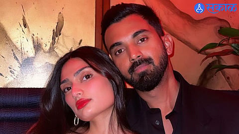 Athiya Shetty and KL Rahul 