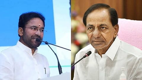 KCR and g kishan reddy