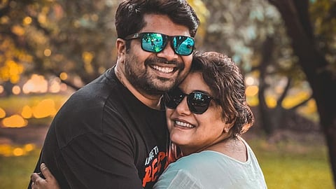 Hemant Dhome birthday post for  wife kshitee jog