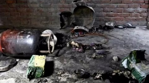 Cylinder Explosion Haryana Panipat