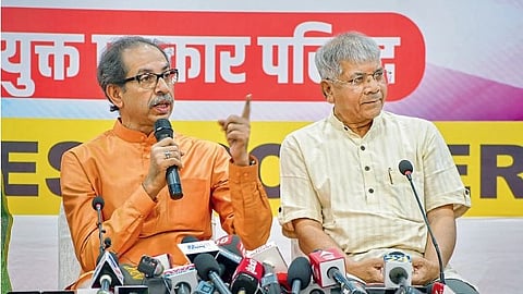 vanchit bahujan aghadi uddhav thackeray shiv sena alliance politics 

