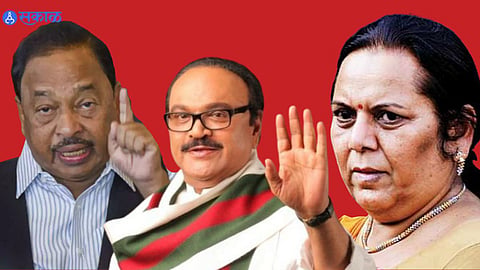Narayan Rane Neelam Gorhe Chhagan Bhujbal