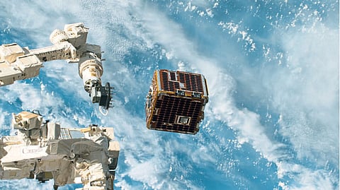 Fear of defunct satellite hitting space station