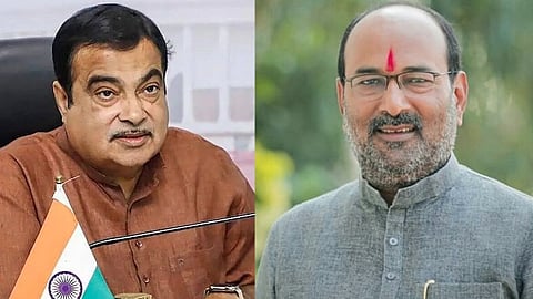 Nitin Gadkari and Sanjaykaka Patil