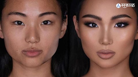 Nose Makeup Tips : चाफेकळी नाक प्रत्येकालाच हवंय?; असा द्या नाकाला परफेक्ट शेप! 