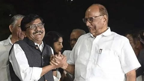 Sharad Pawar and Sanjay Raut