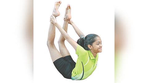 Swasthaym 2023 yoga child health Dhanurasana modern yoga as exercise