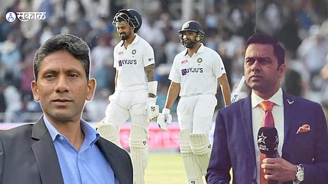 IND v AUS test Venkatesh Prasad slams Aakash Chopra over KL Rahul debate highlights old tweet on Rohit Sharma cricket news in marathi 