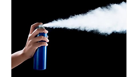 Poisonous spray