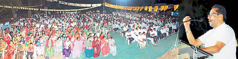 kolhapur campaigning today, Kumbhi President Chandradeep Narke