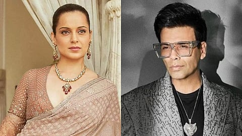 kangana ranaut and karan johar 