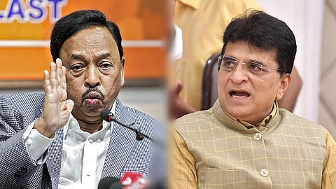 kirit somaiya and narayan rane