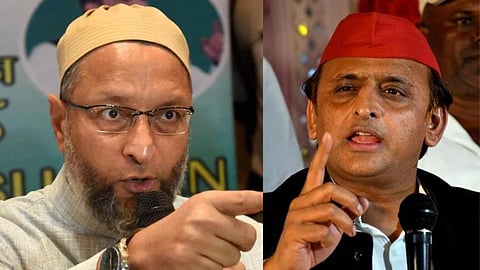 Asaduddin Owaisi Akhilesh Yadav