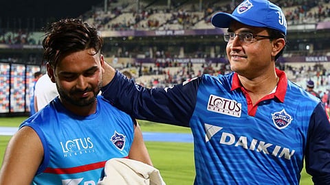 Rishabh Pant Sourav Ganguly IPL 2023