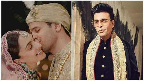 karan johar and sidharth kiara  