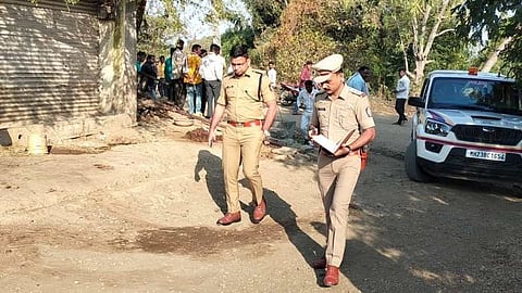 crime police  husband killed wife crime family dispute kej marathwada