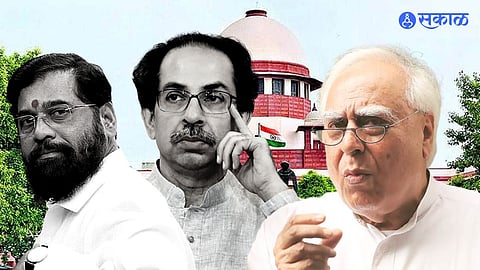 Thackeray vs Shinde: सुनावणीदरम्यान सिब्बल अडचणीत;  युक्तीवादातील तफावत आली समोर