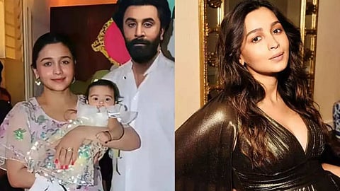 Alia Bhatt, Ranbir Kapoor, Raha Kapoor Fake Photo