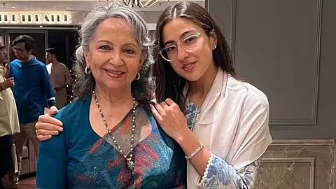 sara ali khan and sharmila tagore 