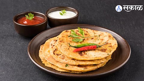 Masala Onion Paratha Recipe
