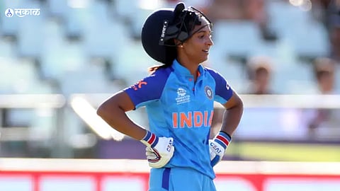 ind vs aus Women’s T20 WC Bigger misfortune than this captain Harmanpreet Kaur gave a big statement on run out after defeat cricket news in marathi  