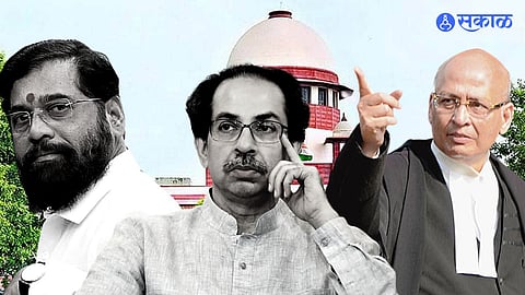 SC Hearing  thackeray vs shinde MLA whip issues abhishek manu singhvi
