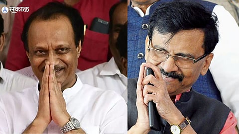 Ajit Pawar - Sanjay Raut