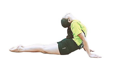 Swasthyam 2023 yoga asan Bhujangasan Yoga health youth 