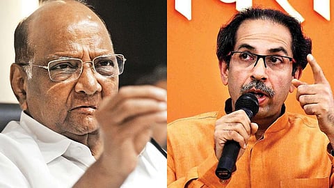Uddhav Thackeray and Sharad Pawar
