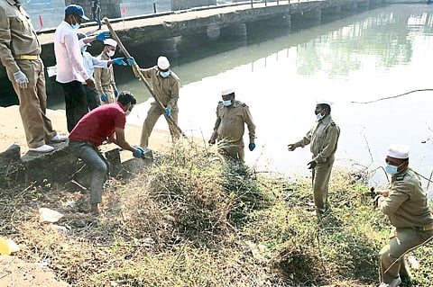 खंडाळा तलाव, कामशेत इंद्रायणी नदीची स्वच्छता
