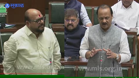 Ajit Pawar Angry Gulabrao Patil Ncp Supports Bjp Nagaland 