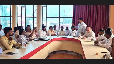 Tollnaka Sangarsh Samiti Metting