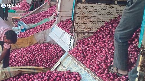Red onion that came up for sale on Tuesday at the Agricultural Income Market Committee.
