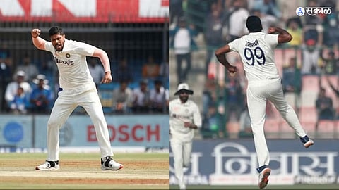 ind vs aus 3rd test India bowl Australia out for 197 tourists lead by 88 runs Umesh Yadav and Ravichandran Ashwin India vs Australia Live Score in marathi kgm00