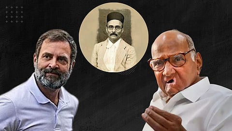 Rahul Gandhi and Sharad Pawar 