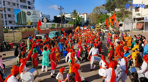 Gudi Padwa 2023 On occasion of  grand Swagat Yatra was conducted by New Year Swagat Yatra Committee nashik news